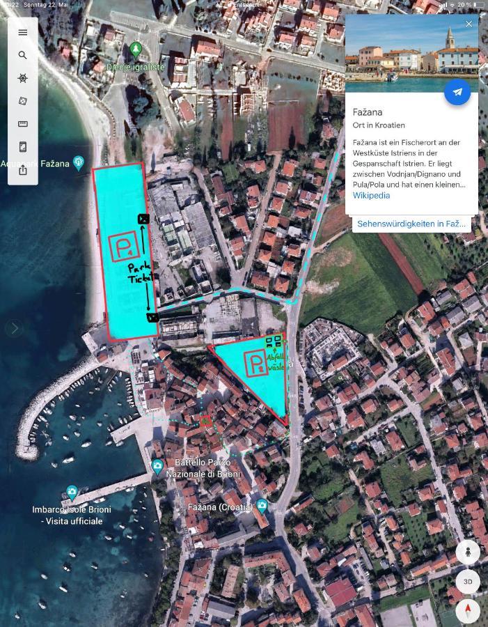 Istrian Stone House In The Heart Of The Beautiful Fishing Village Fazana - Only Few Steps From The Sea And The Wonderful Beach - Incl Plasma-Quad-Plus-Filter Against C O V I D Esterno foto